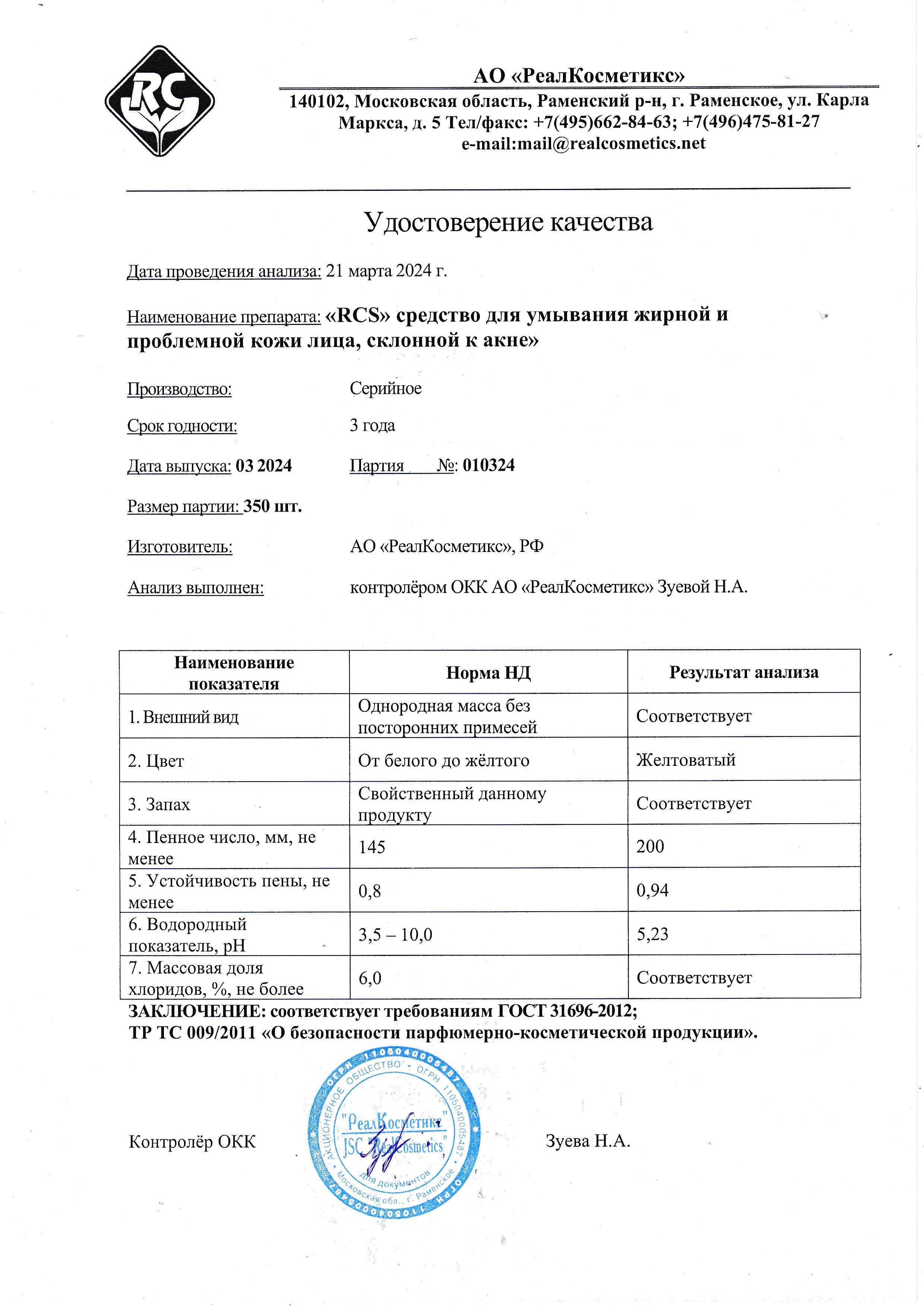 Паспорт №032024